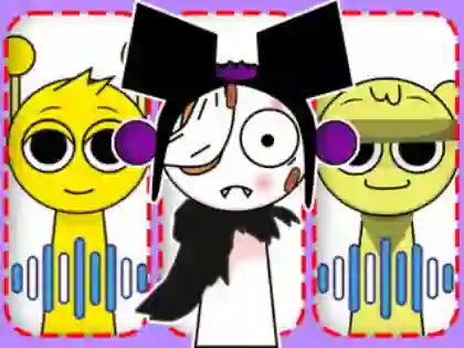 لعبة Kids Quiz: Guess Sprunki Voice على الانترنت