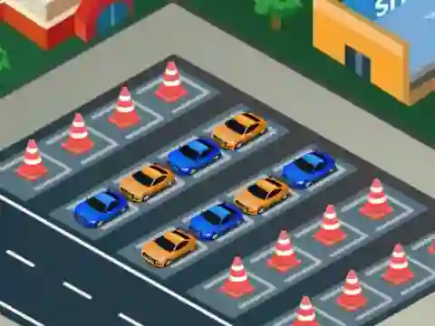 لعبة Car Park Sort على الانترنت