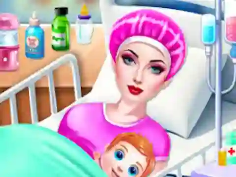 لعبة Pregnant Mom Newborn Care على الانترنت