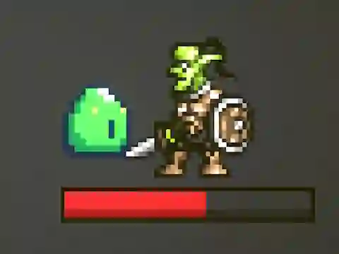 لعبة Infinity Slime Dungeon على الانترنت