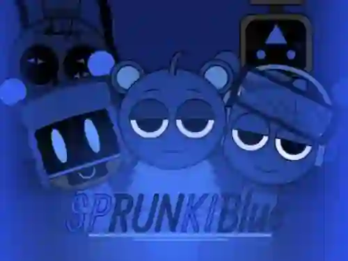 لعبة Sprunki Blue Mod على الانترنت
