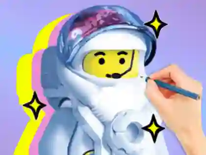 لعبة Coloring Book: LEGO Astronaut على الانترنت