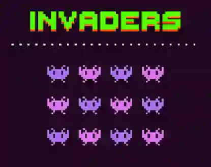لعبة Invaders على الانترنت