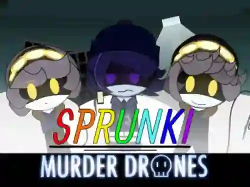 لعبة Sprunki: Murder Drones على الانترنت