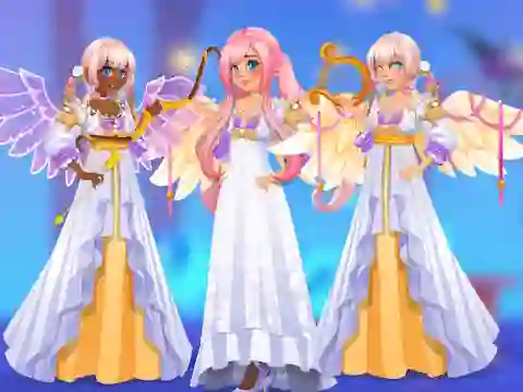 لعبة Girly Angelic Etherial على الانترنت