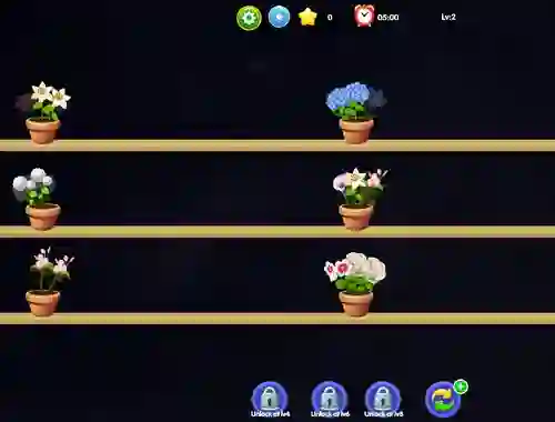 لعبة Flower Matching على الانترنت
