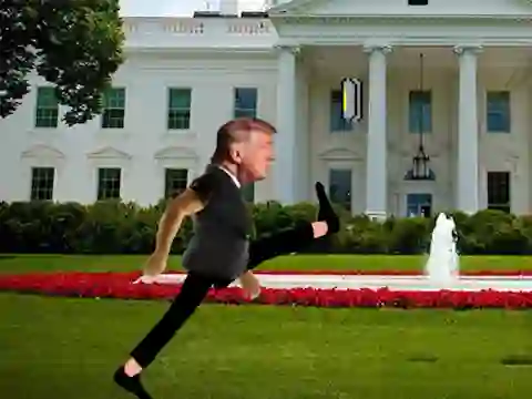 لعبة Trump Wobble Walk Challenge على الانترنت
