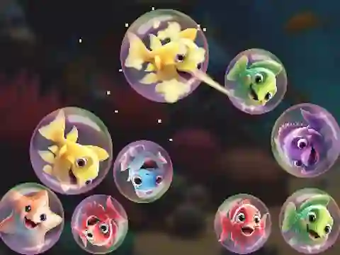 لعبة Merge fish! على الانترنت