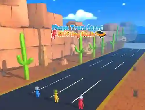 لعبة Shape Transform: Shifting Rush على الانترنت