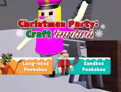 لعبة Christmas Party: Craft Survival على الانترنت