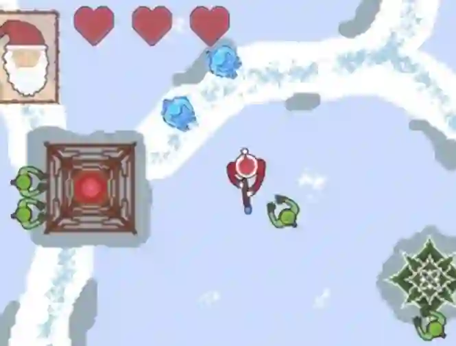 لعبة Zombie Apocalypse on Christmas على الانترنت