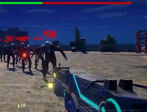 لعبة Zombie Survivor على الانترنت
