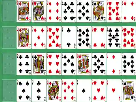 لعبة Cards: Solitaire Carpet على الانترنت