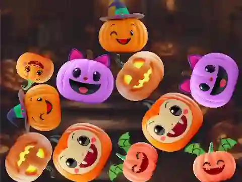 لعبة Merge Connect Pumpkins: Halloween! على الانترنت