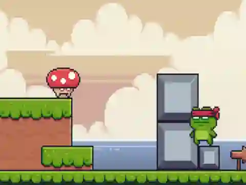 لعبة Frogster على الانترنت