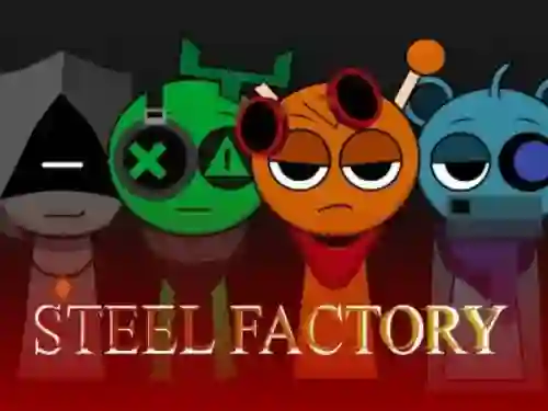 لعبة Sprunki x SepBox: Steel Factory على الانترنت