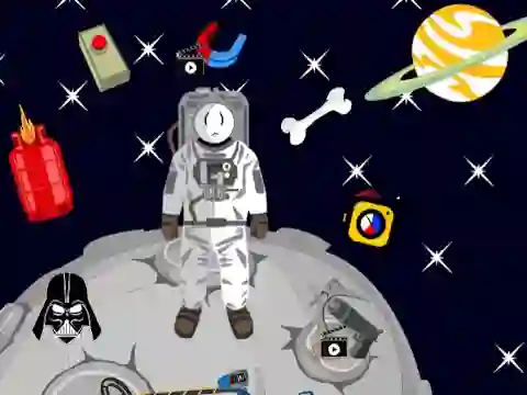 لعبة Stickman in Space على الانترنت