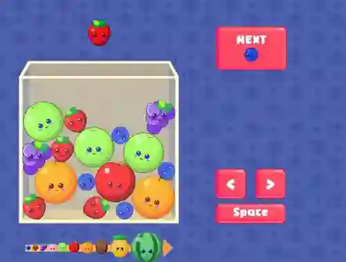 لعبة Fruit Merge على الانترنت