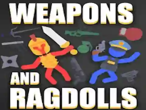 لعبة Weapons and Ragdolls على الانترنت
