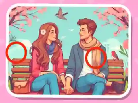 لعبة Find the Differences Couples على الانترنت
