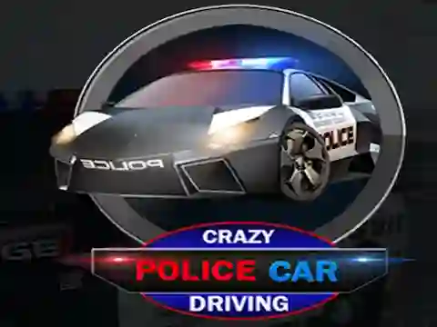 لعبة Crazy Police Car Driving على الانترنت