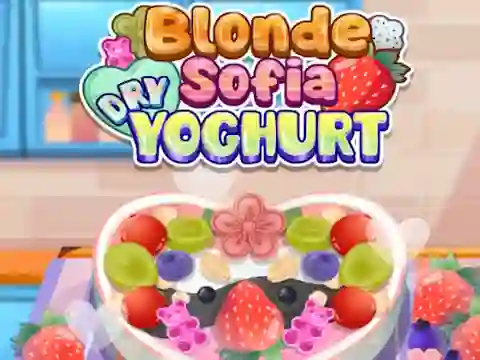 لعبة Blonde Sofia: Dry Yoghurt على الانترنت