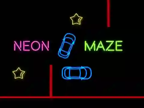 لعبة Neon Car Maze على الانترنت