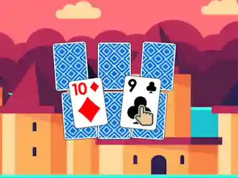 لعبة One Hundred Castles Solitaire على الانترنت