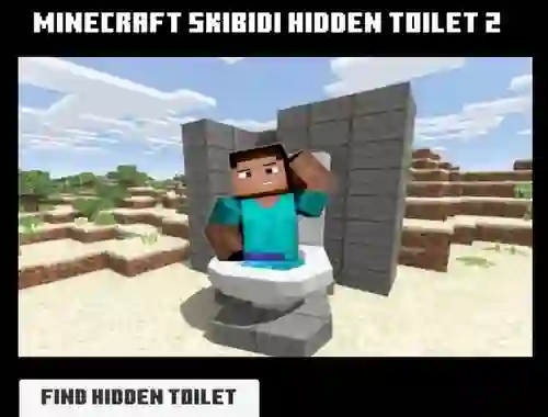 لعبة Minicraft Skibidi Hidden Toilet 2 على الانترنت