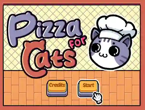 لعبة Pizza for cats على الانترنت