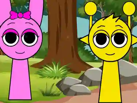 لعبة Hidden Sprunki على الانترنت