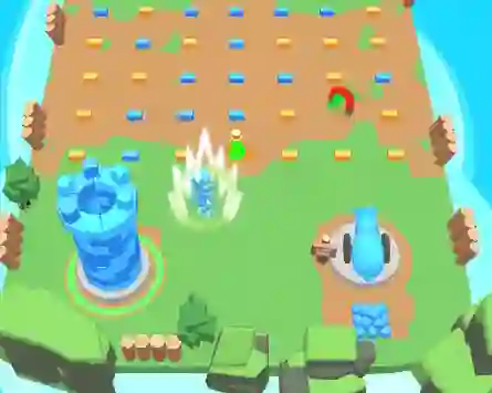لعبة Tower Clash: Collect Bricks على الانترنت