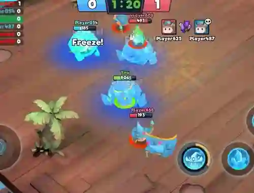 لعبة Mobile Legends Slime 3v3 على الانترنت