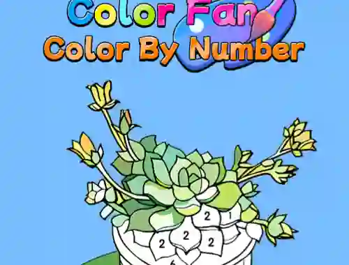 لعبة Color Fan Color By Number على الانترنت