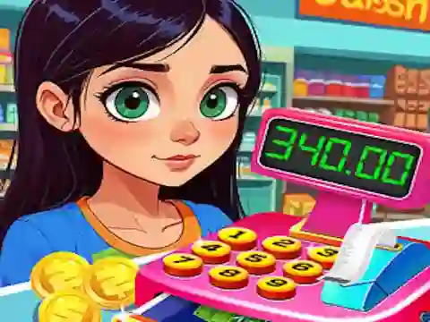 لعبة Supermarket Shopping For Kids على الانترنت