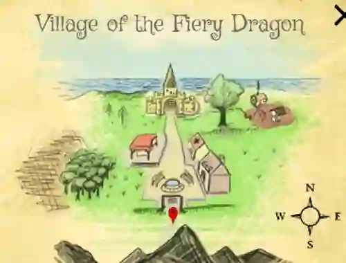 لعبة Tale of the Fiery Dragon على الانترنت