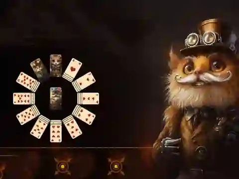 لعبة Clock Solitaire على الانترنت