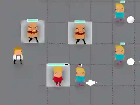 لعبة Bully Defense على الانترنت