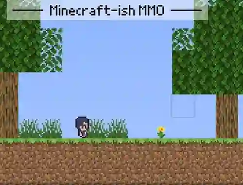 لعبة Minecraft-ish Mmo على الانترنت