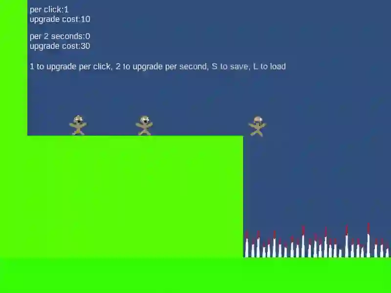 لعبة Push People Off a Cliff Clicker على الانترنت