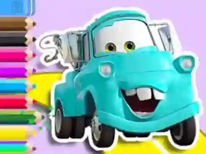 لعبة Coloring Book: Mater Cars على الانترنت