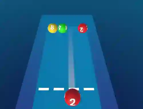لعبة Merge The Balls 2048 Billiards! على الانترنت
