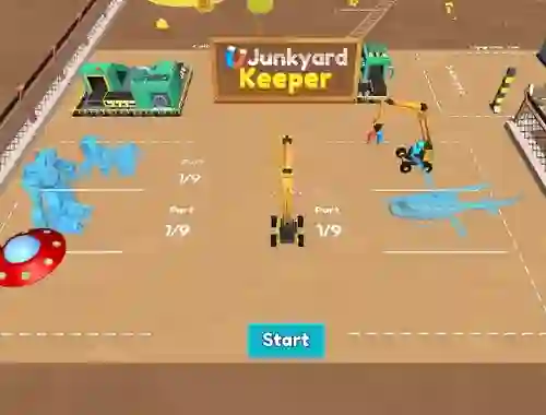 لعبة Junkyard Keeper على الانترنت