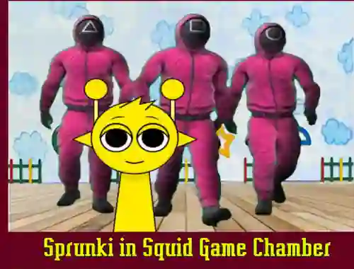لعبة Sprunki In Squid Game Chamber على الانترنت