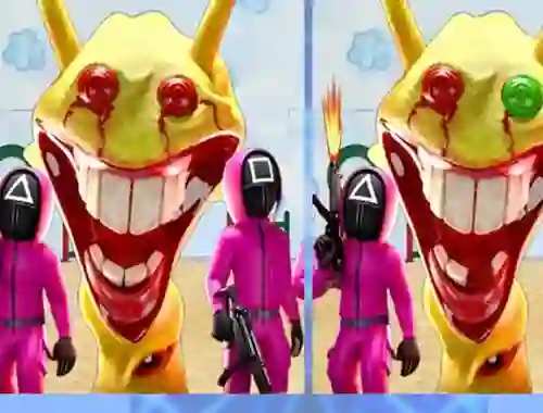 لعبة Squid Game X Sprunki Anomaly على الانترنت