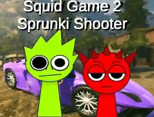 لعبة Squid Game 2 Sprunki Shooter على الانترنت