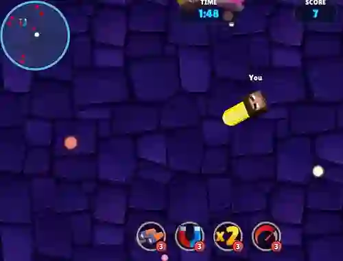 لعبة Minecraft Squid Game Worm.io على الانترنت