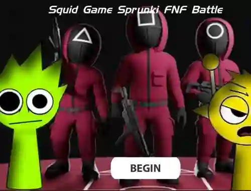 لعبة Squid Game Sprunki Fnf Battle على الانترنت
