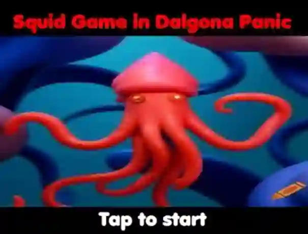 لعبة Squid Game In Dalgona Panic على الانترنت
