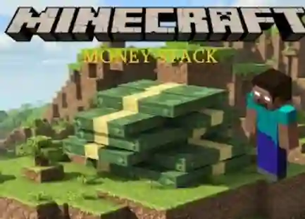 لعبة Minecraft Money Stack على الانترنت